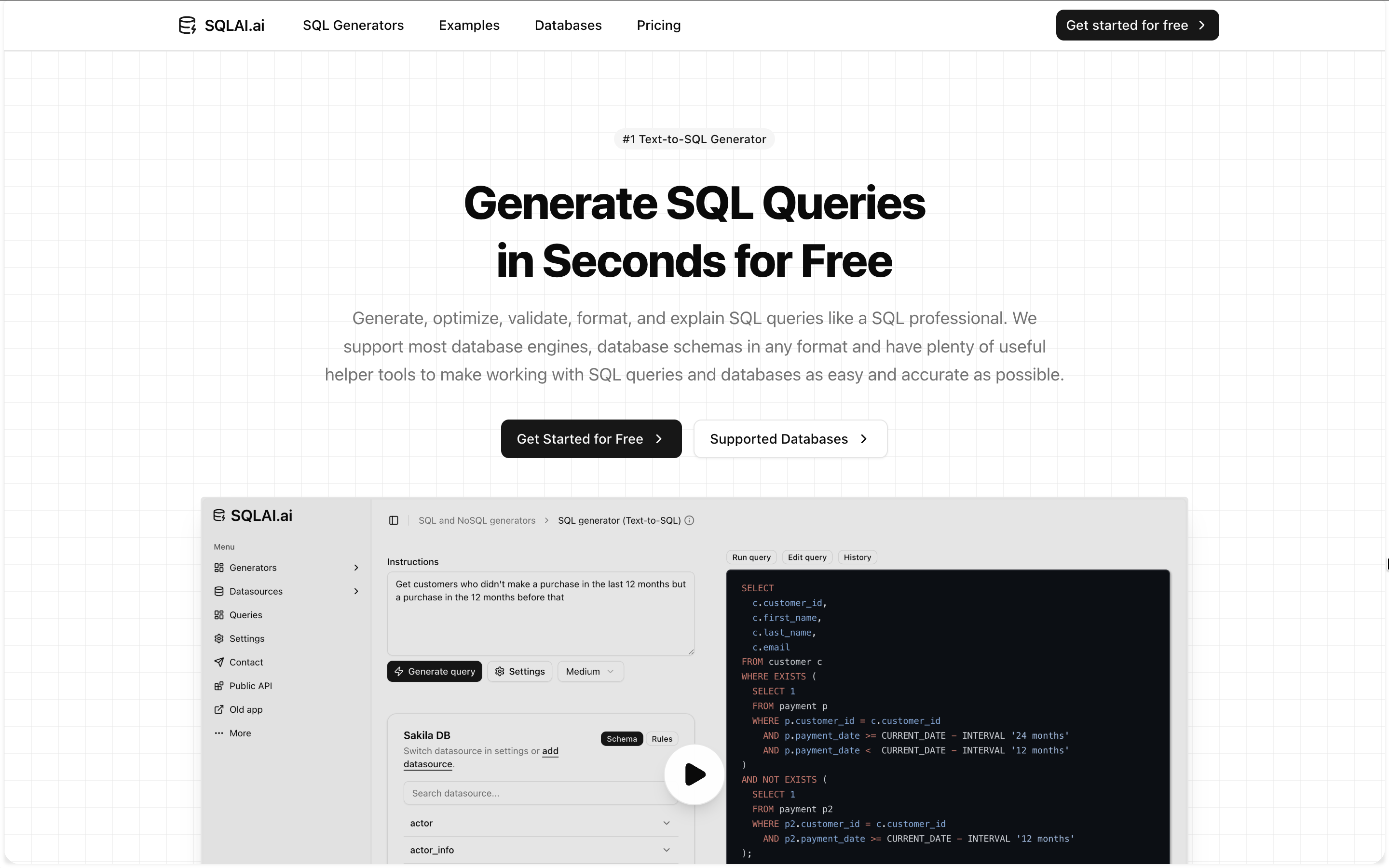 SQLAI.ai screenshot
